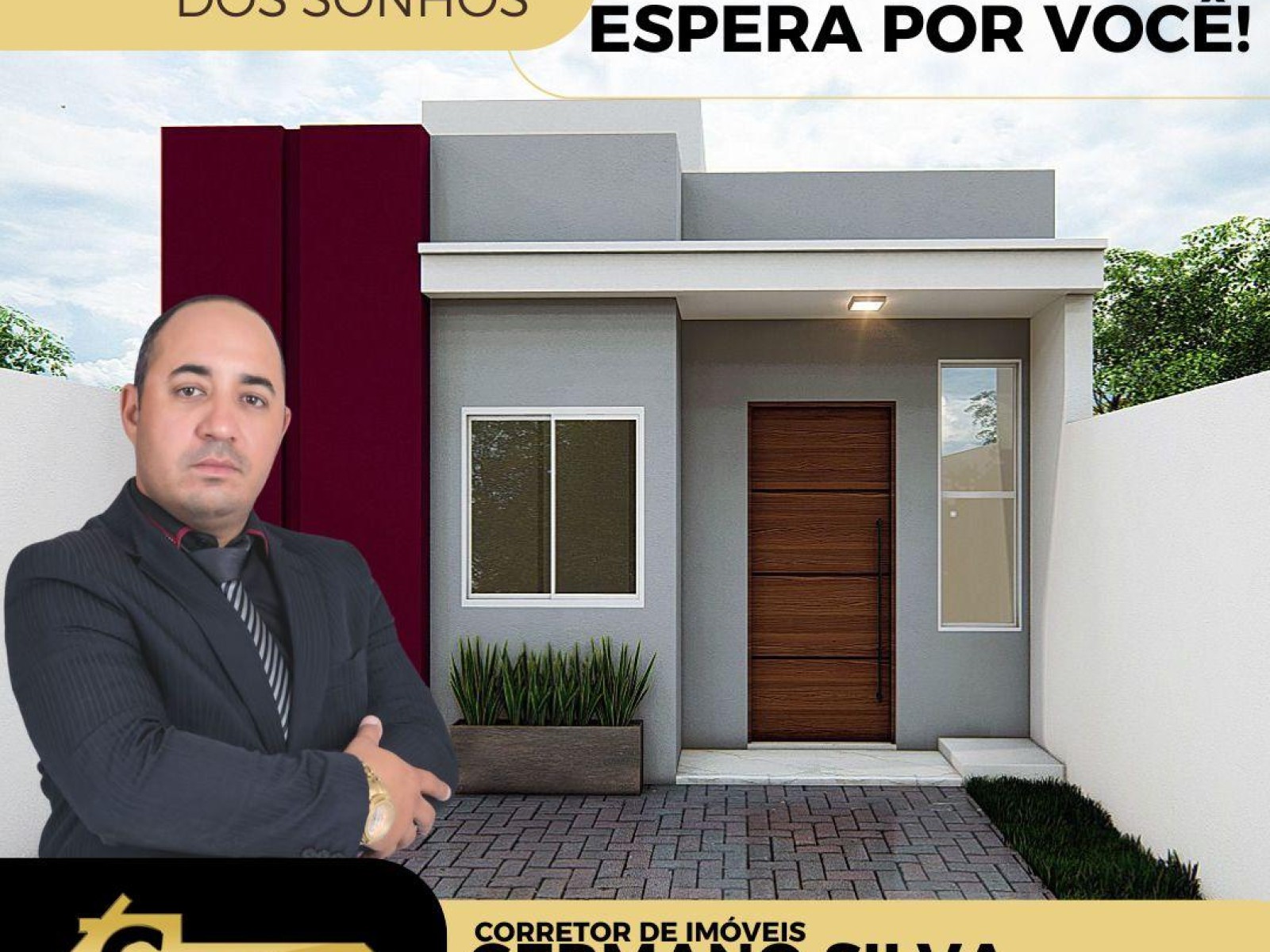 Casa dos sonhos esperando por você.